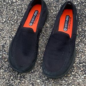 Sketcher Go Walk Black Shoes